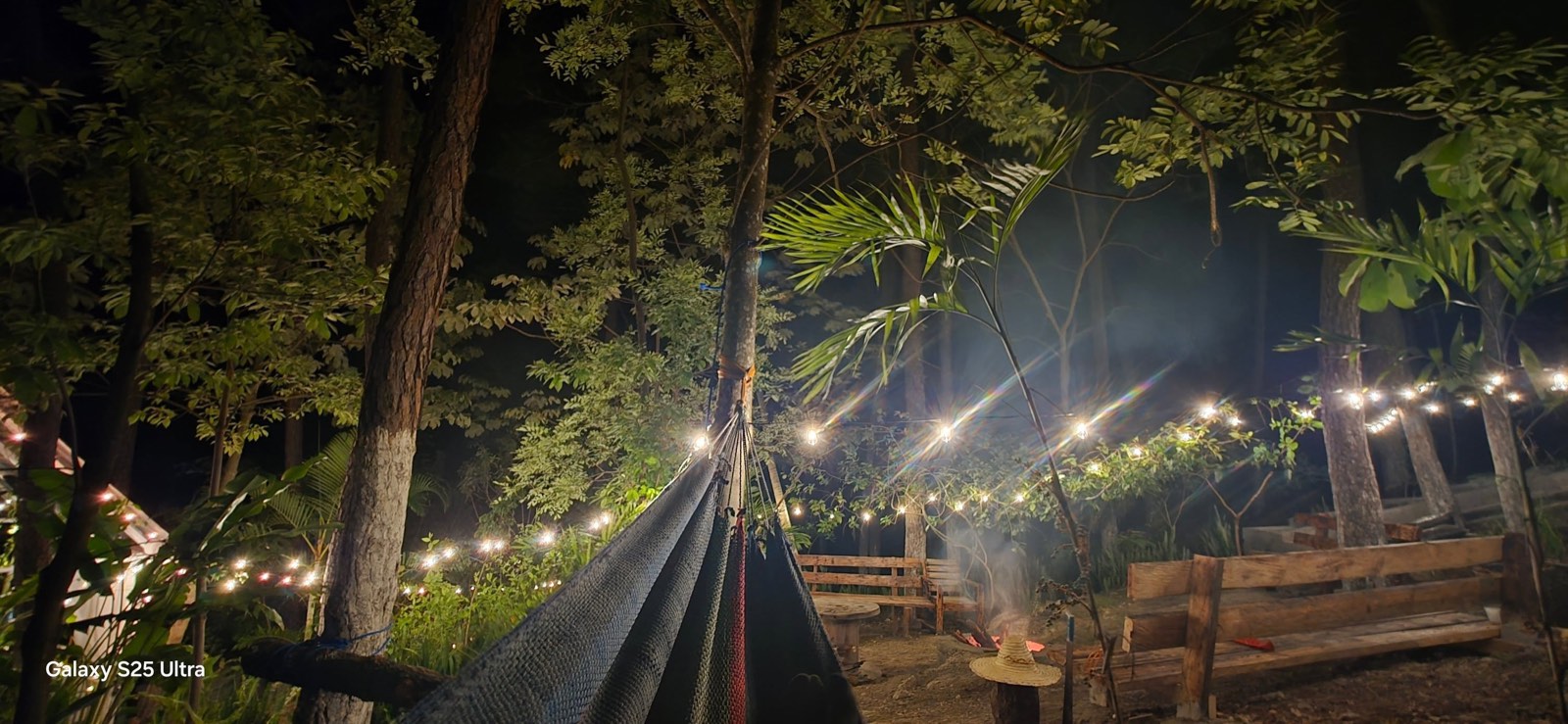 Ambiente nocturno del hotel